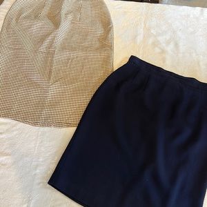 Two vintage skirts